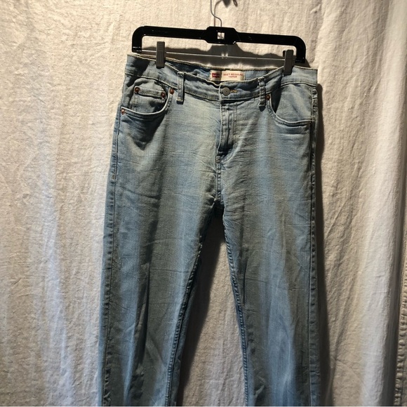 Mens Levi’s light wash style 502 regular taper jeans great condition 30 x 32 - Picture 1 of 10